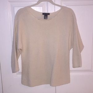 Ann Taylor Cream Sweater